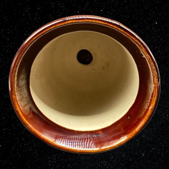 Hand Crafted CPD Natural White Clay Art Pottery Small Planter 4”T 4”W - Picture 5 of 6